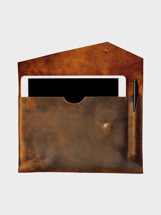 حالة قرص جلدي "ساعي البريد"