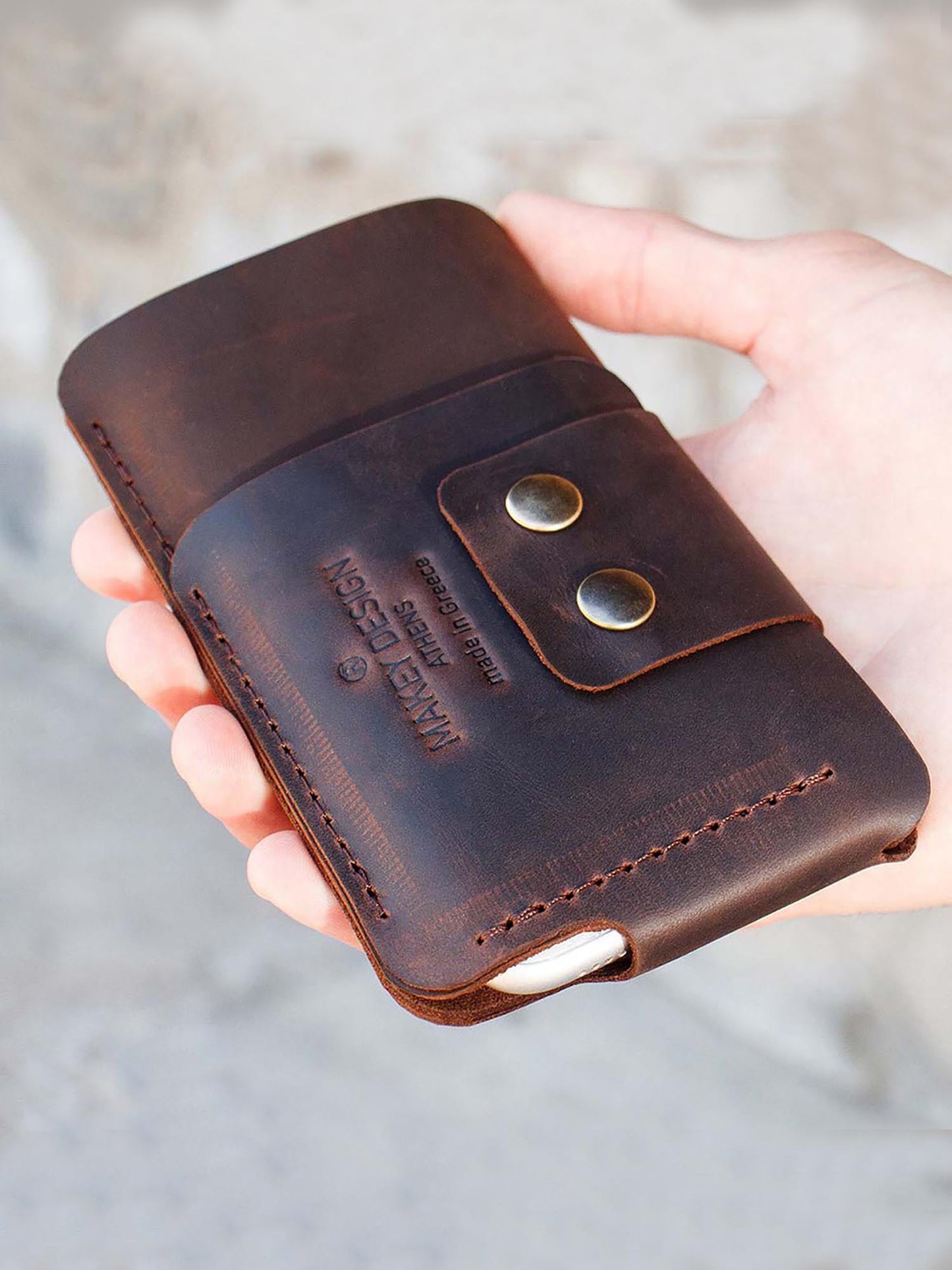 携帯電話ケースとウォレット「イージーケース」