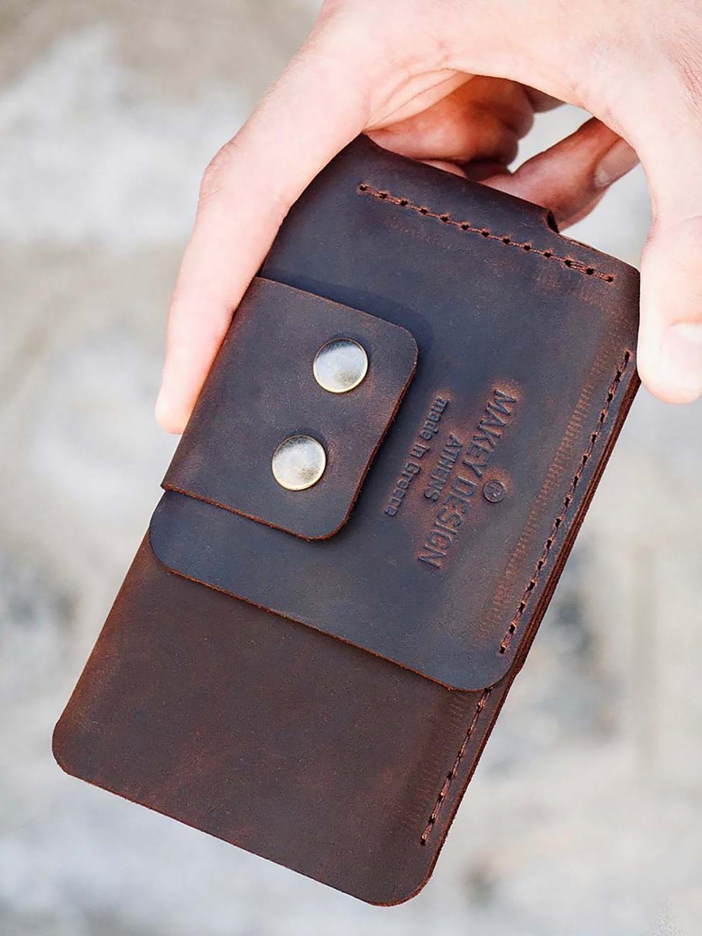 携帯電話ケースとウォレット「イージーケース」