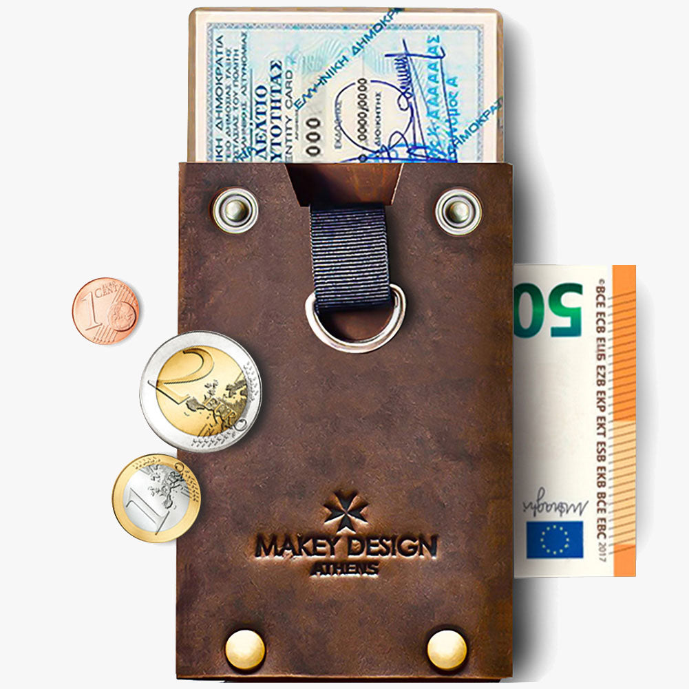 Wallet for Cards, Bills and Coins "iD Wallet" - MAKEY EU