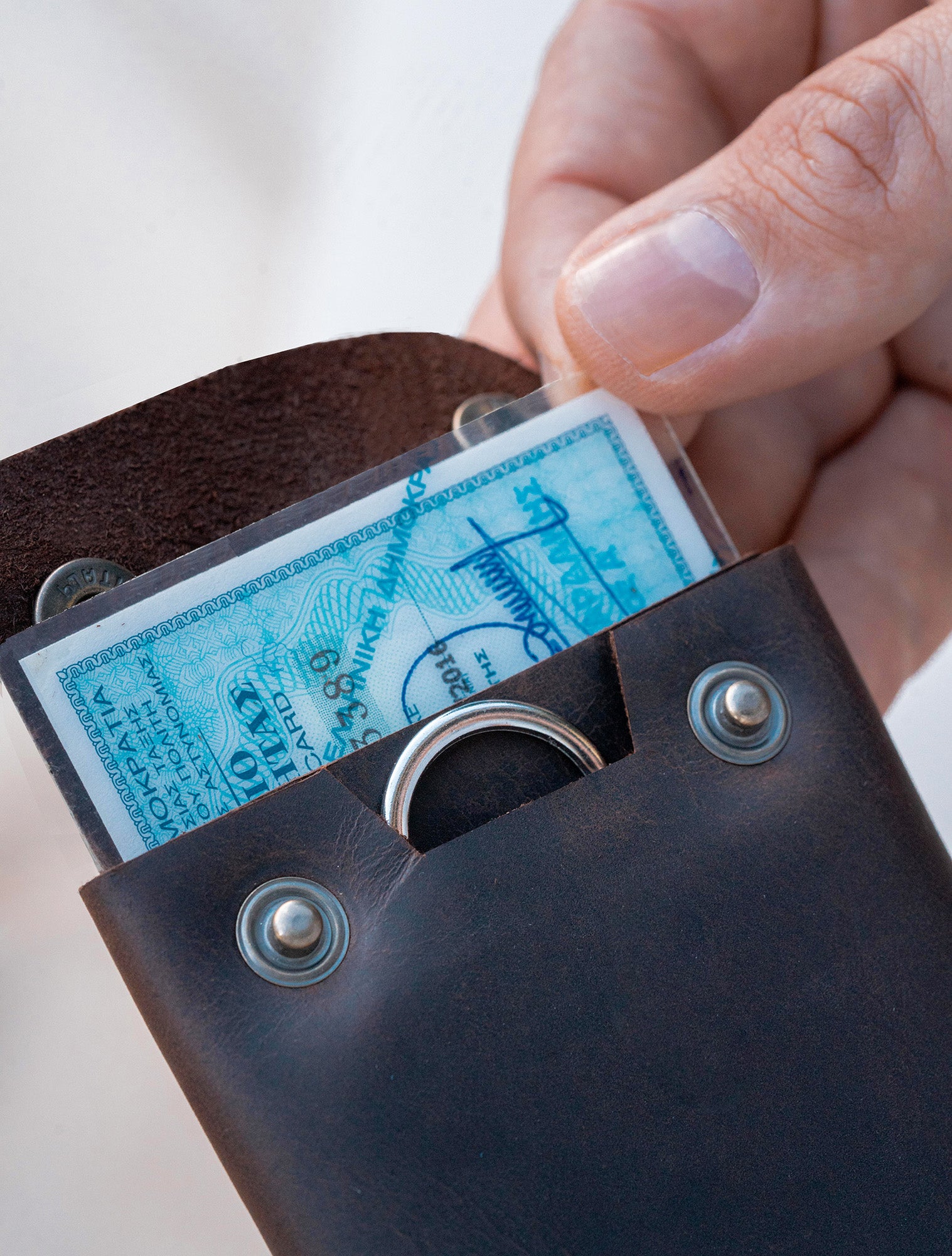 Wallet for Cards, Bills and Coins "iD Wallet" - MAKEY EU