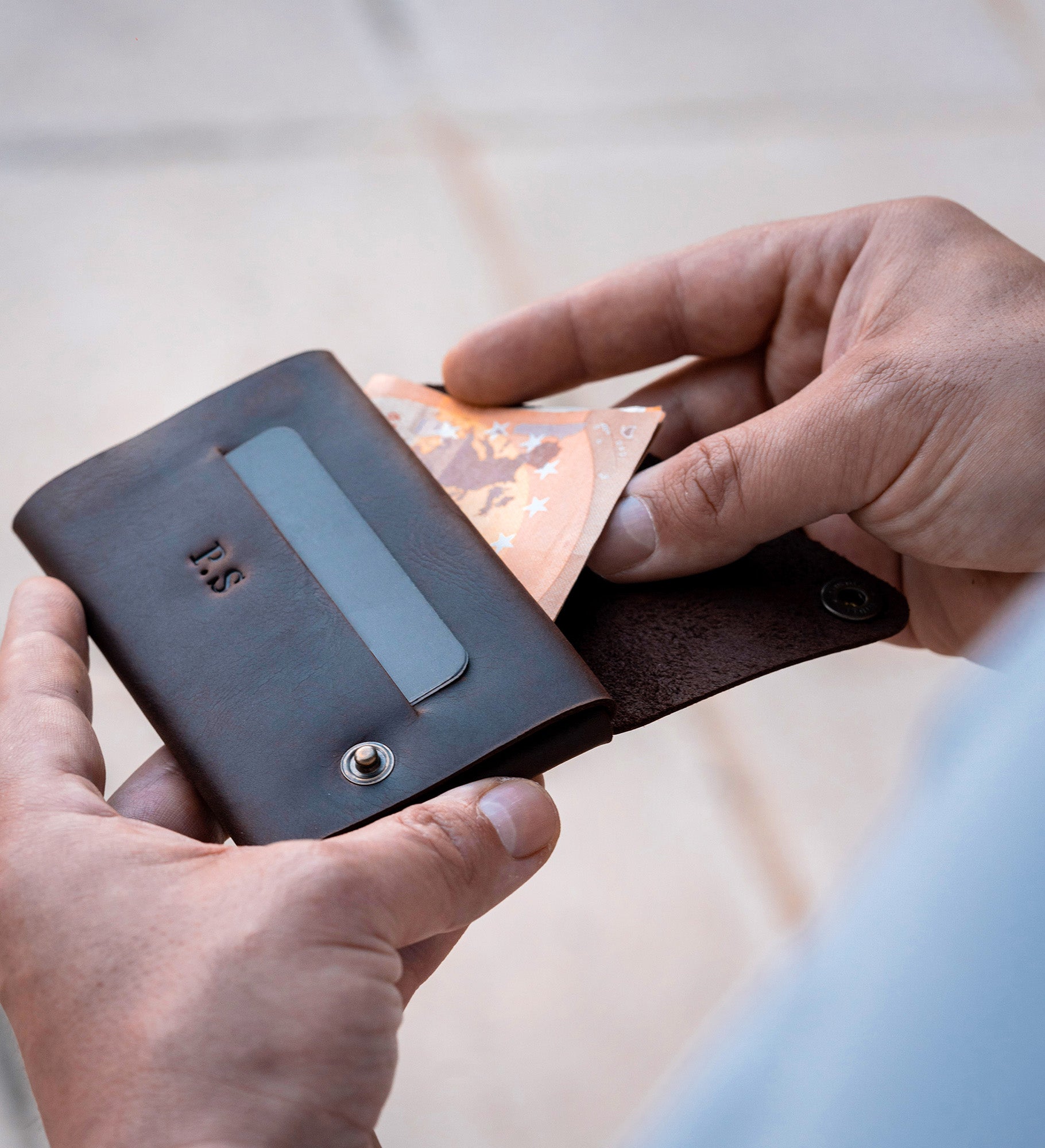 Wallet for Cards, Bills and Coins "iD Wallet" - MAKEY EU