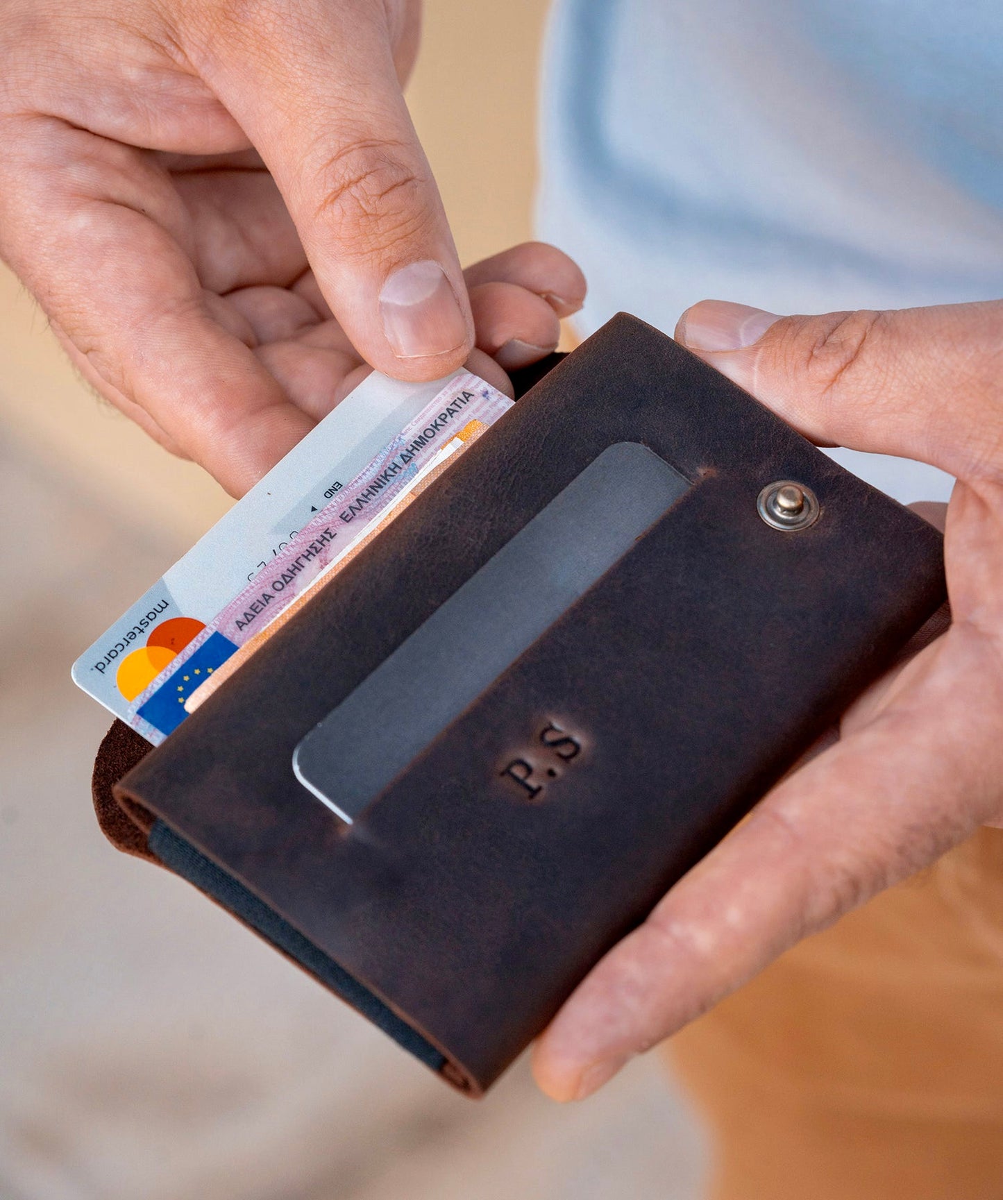 Wallet for Cards, Bills and Coins "iD Wallet"