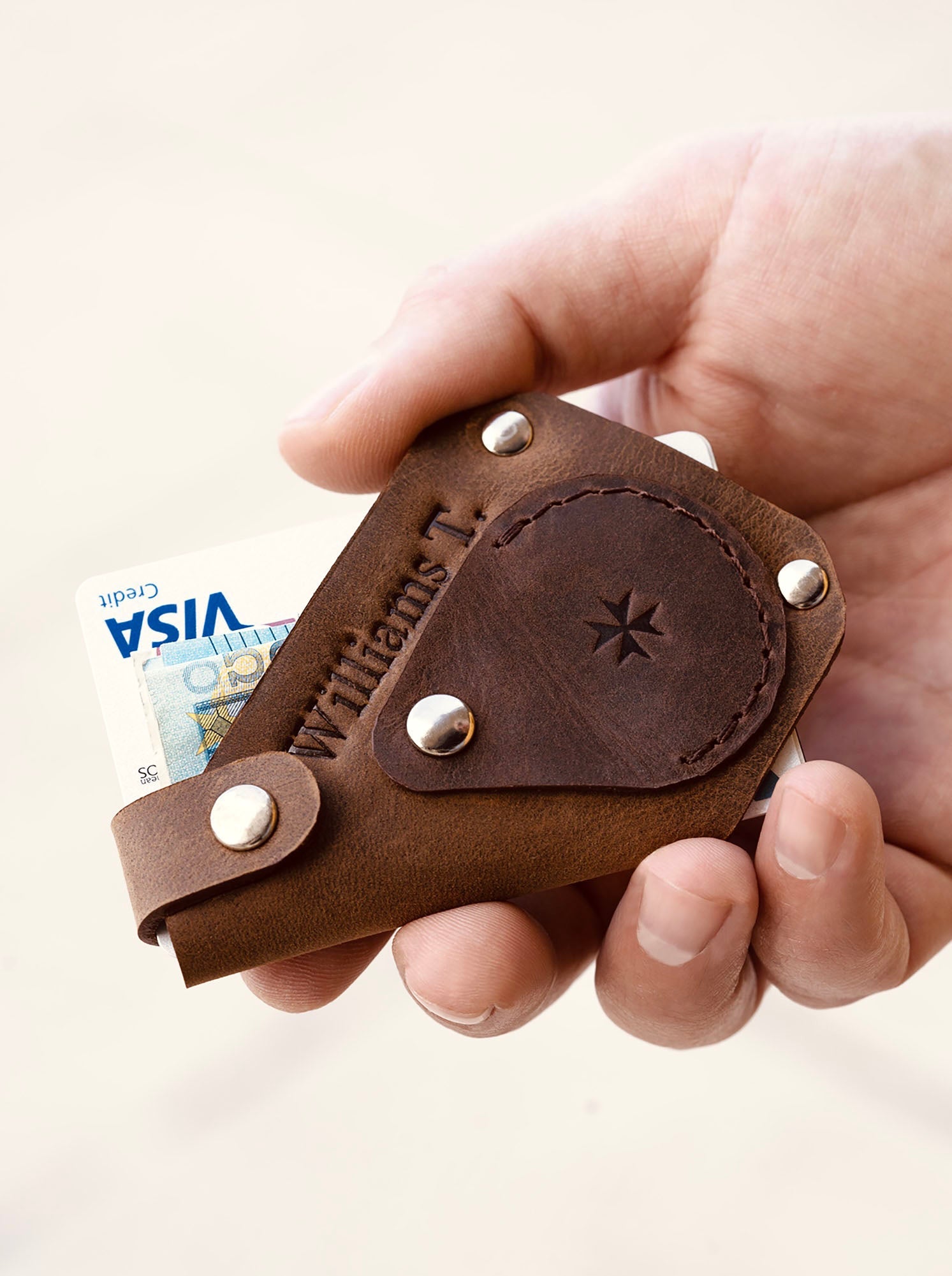 Wallet for Cards, Bills and Coins "Trigon Wallet" - MAKEY EU