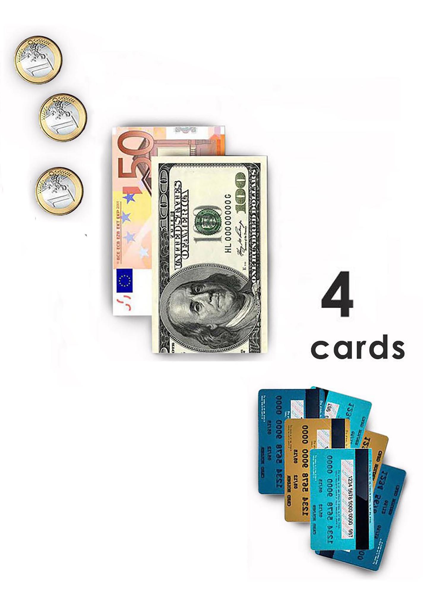 Wallet for Cards, Bills and Coins "Trigon Wallet" - MAKEY EU