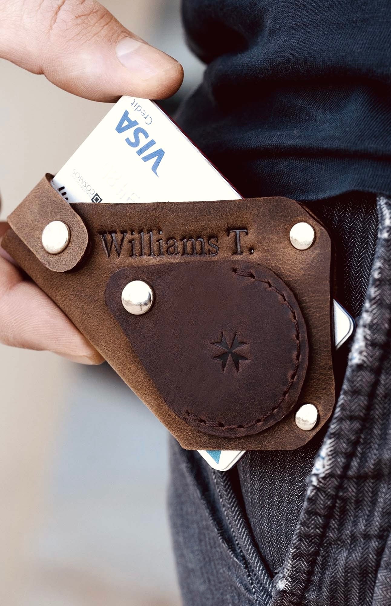 Wallet for Cards, Bills and Coins "Trigon Wallet" - MAKEY EU