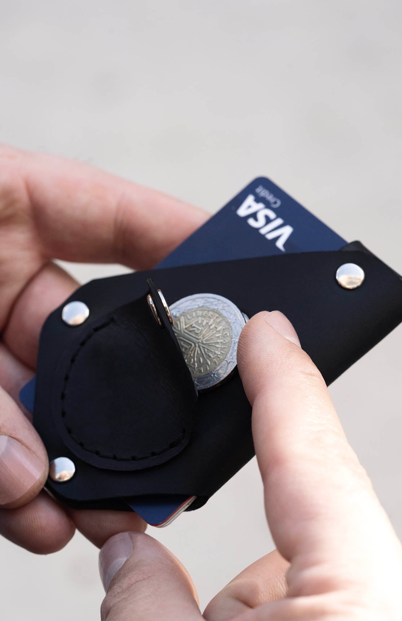 Wallet for Cards, Bills and Coins "Trigon Wallet" - MAKEY EU