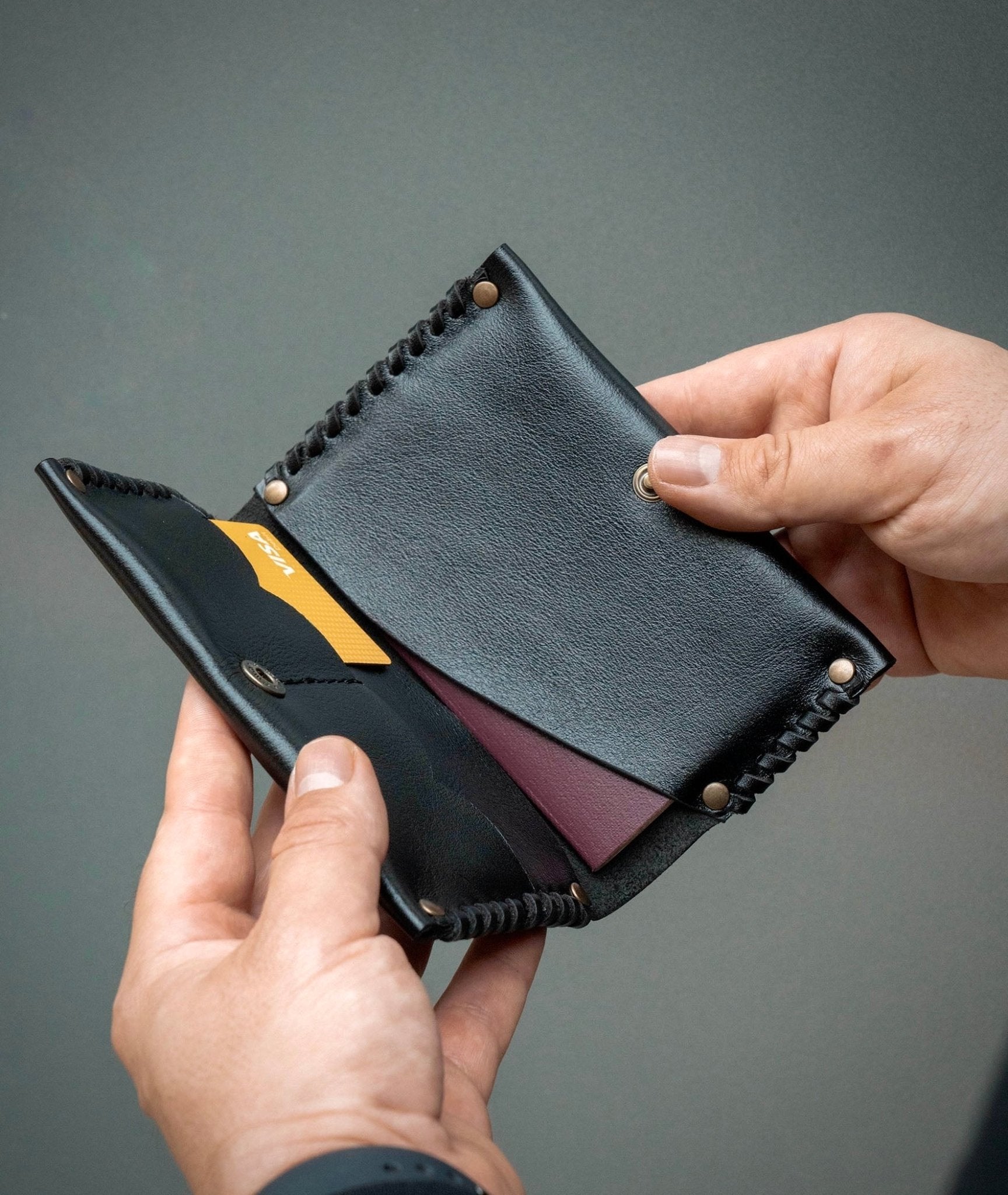 Wallet for Passport, Cards and Banknotes "Travel" - MAKEY EU