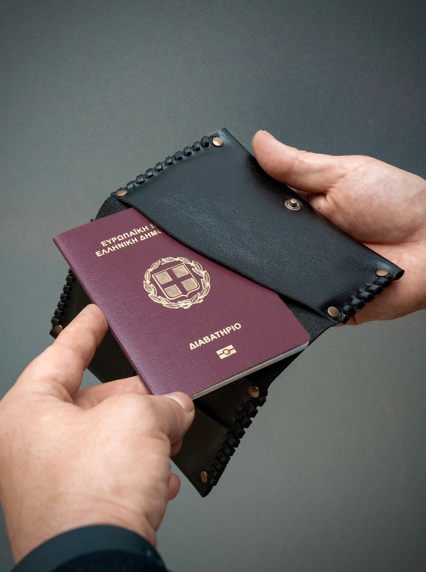 Wallet for Passport, Cards and Banknotes "Travel" - MAKEY EU
