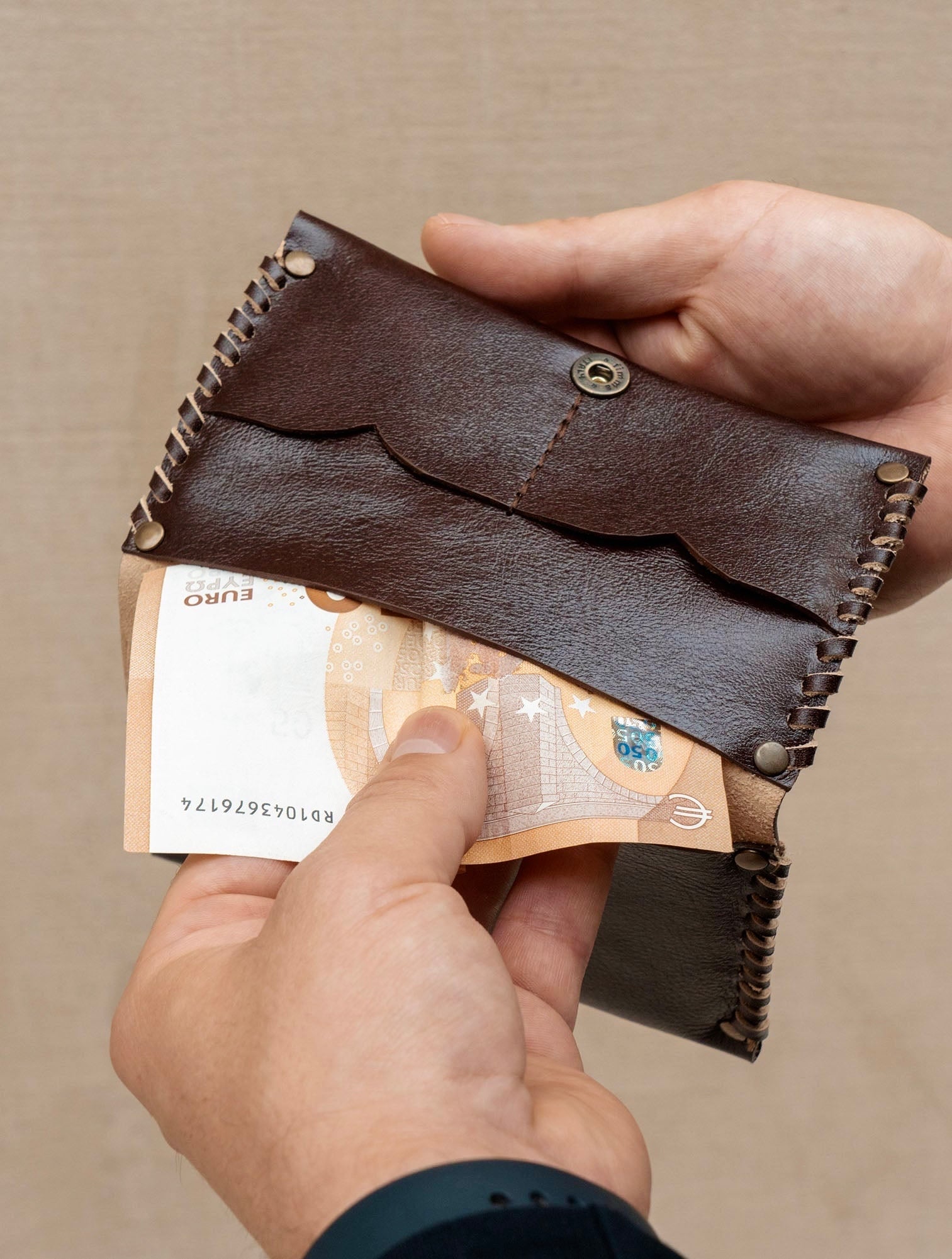 Wallet for Passport, Cards and Banknotes "Travel" - MAKEY EU