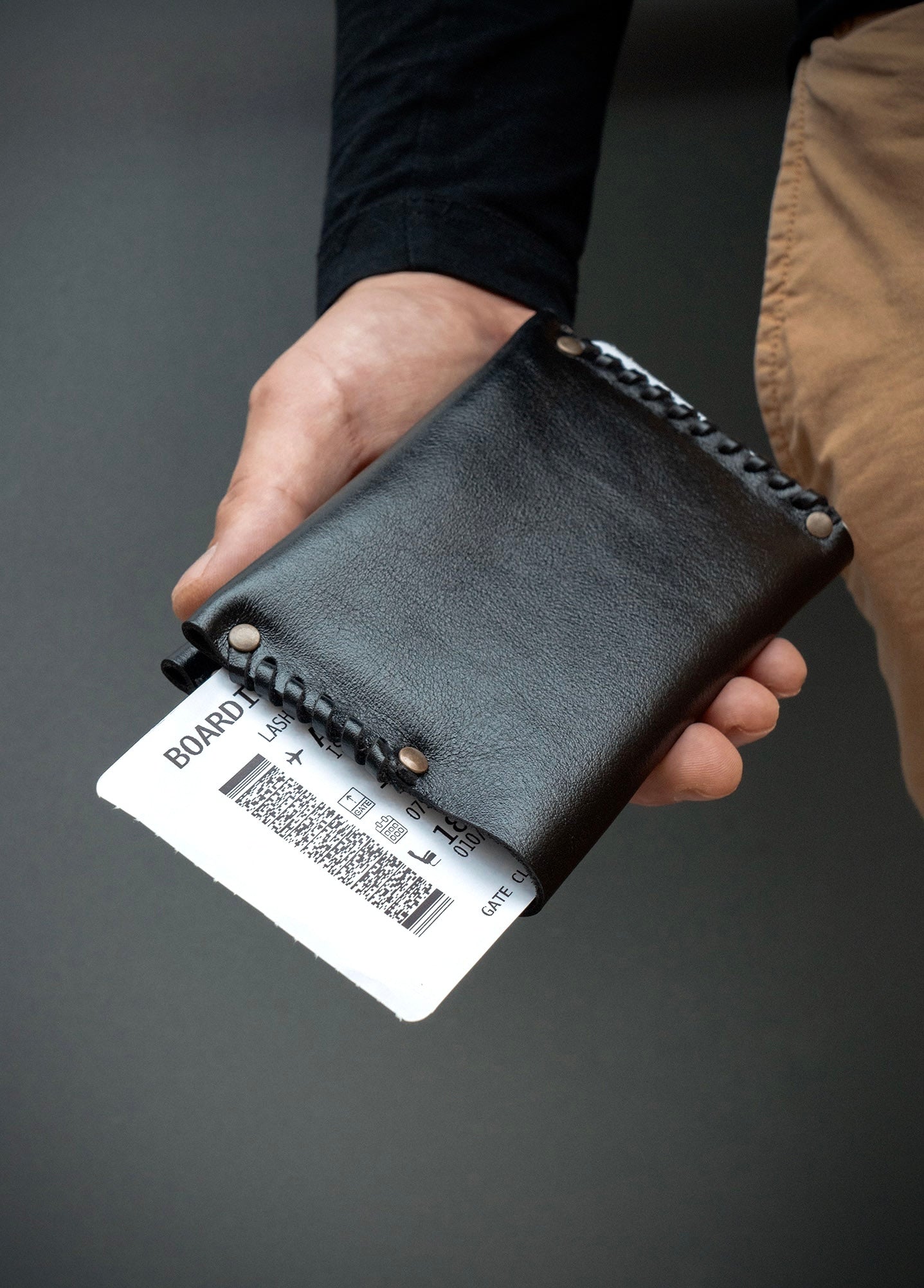Wallet for Passport, Cards and Banknotes "Travel" - MAKEY EU