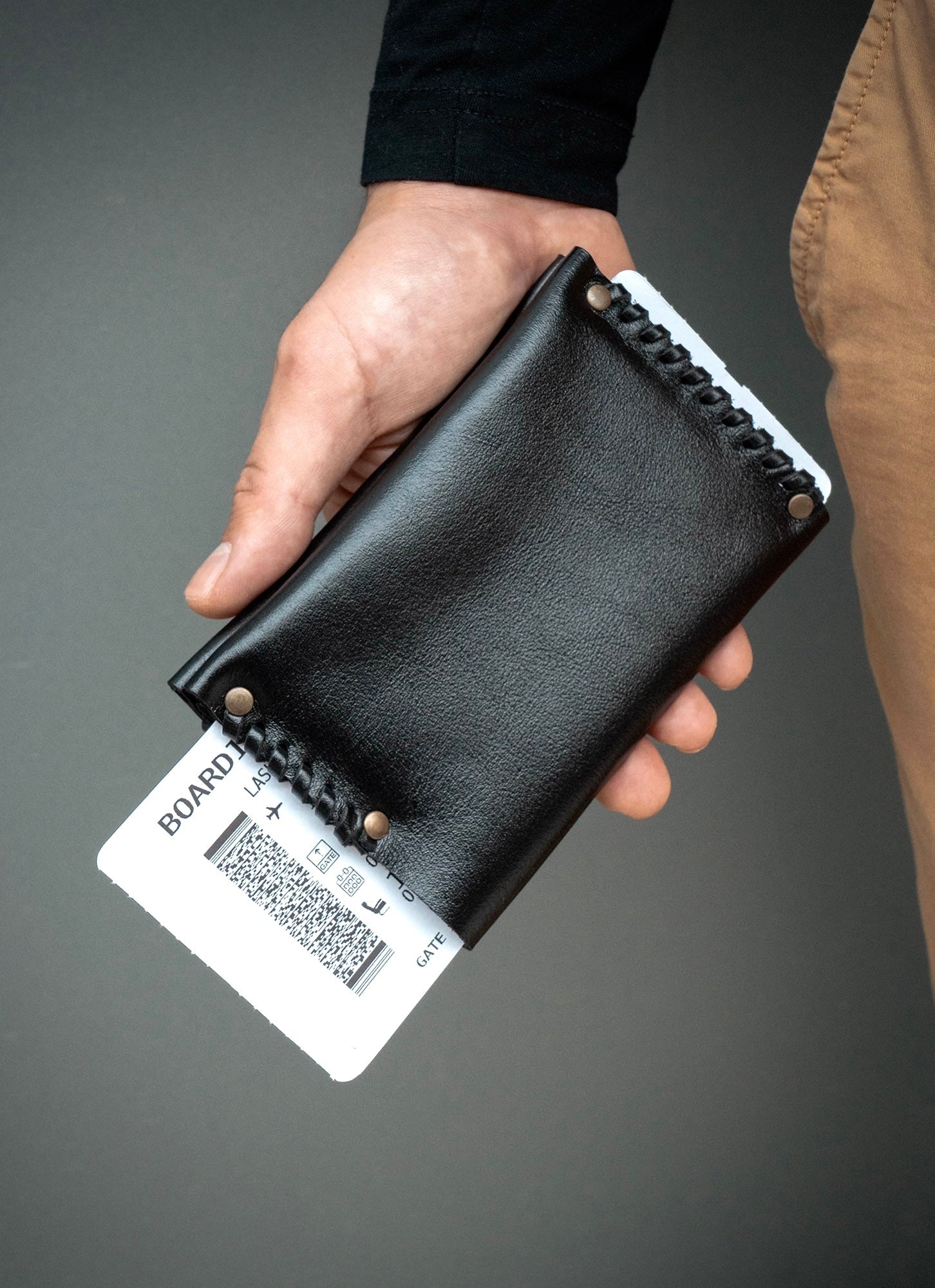 Wallet for Passport, Cards and Banknotes "Travel" - MAKEY EU