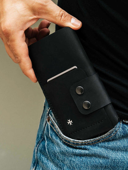 携帯電話ケースとウォレット「イージーケース」