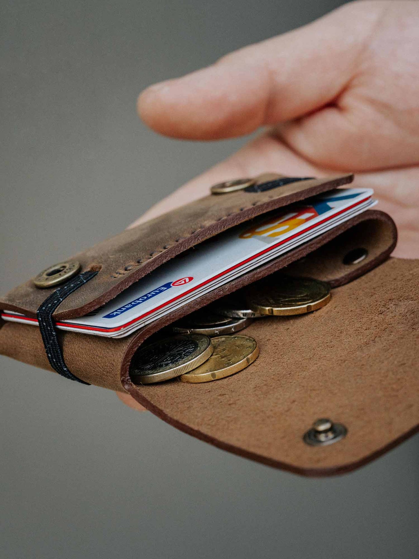 Cartera para muchas monedas, tarjetas y billetes "Coin Wallet 2.0"