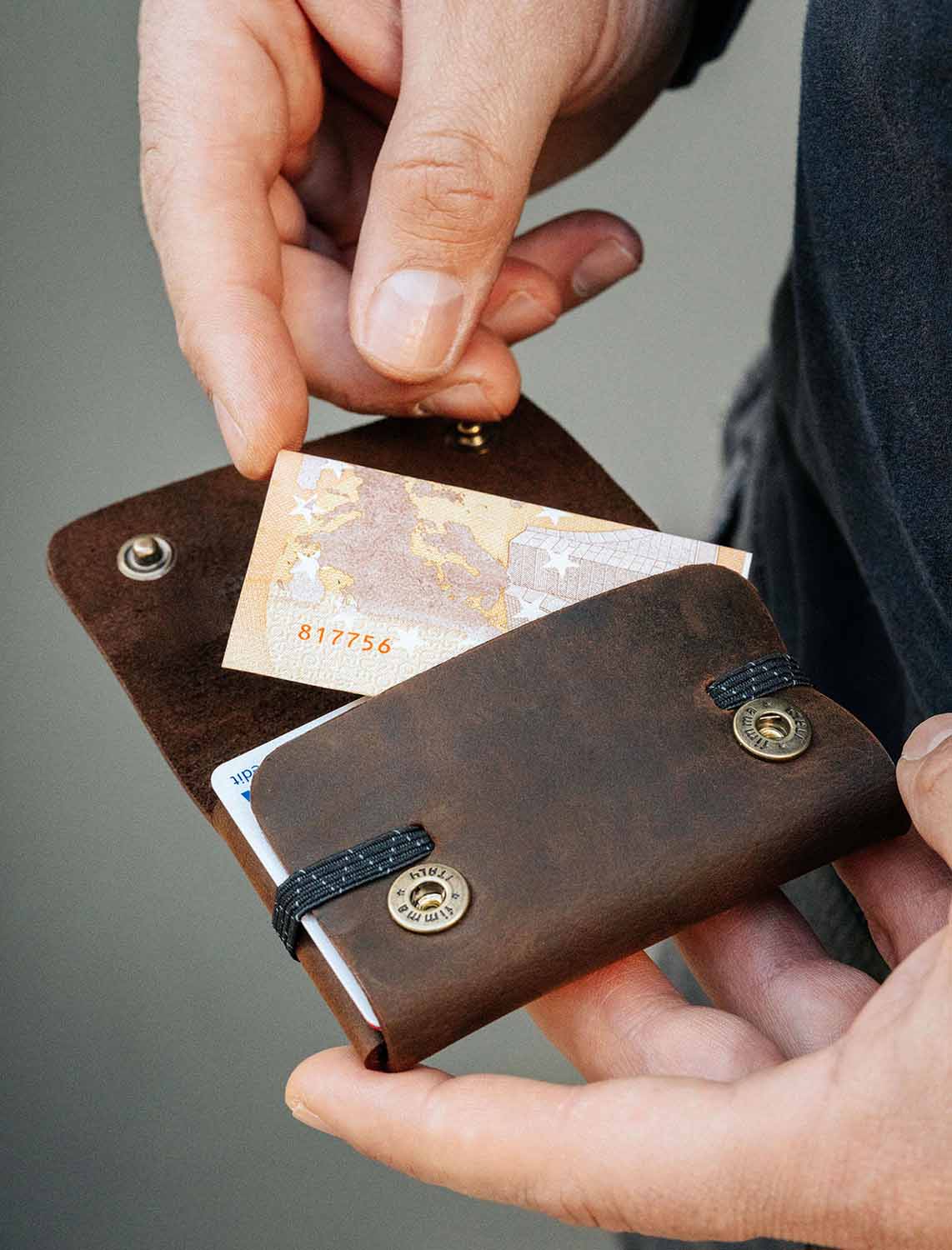 Card Type Wallets Wallet for many Coins, Cards and Bills