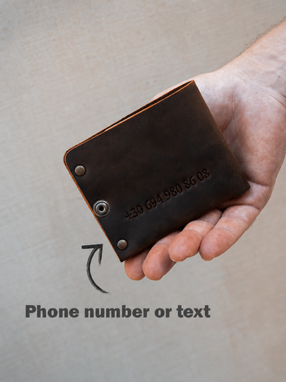 Wallet for Cards, Coins and Bills "Atlas"