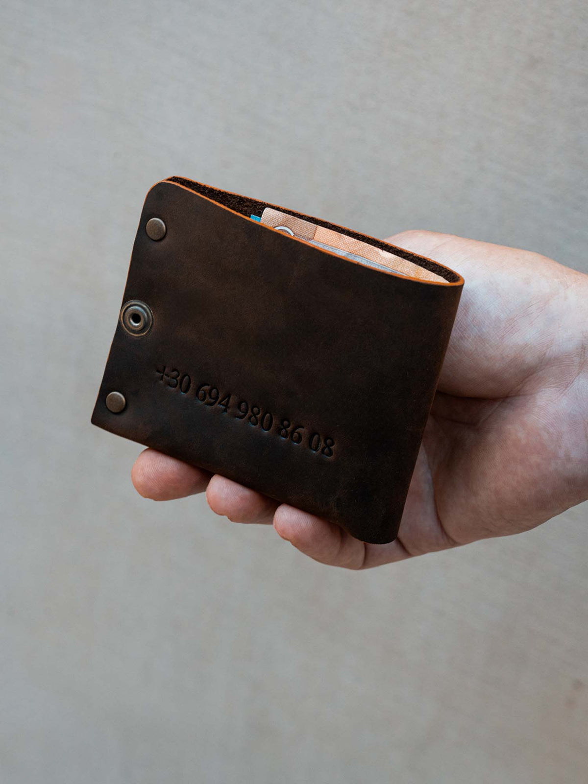 Wallet for Cards, Coins and Bills "Atlas"