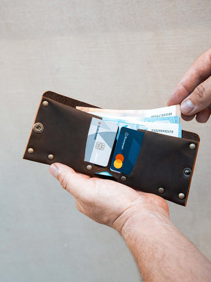 Wallet for Cards, Coins and Bills "Atlas"