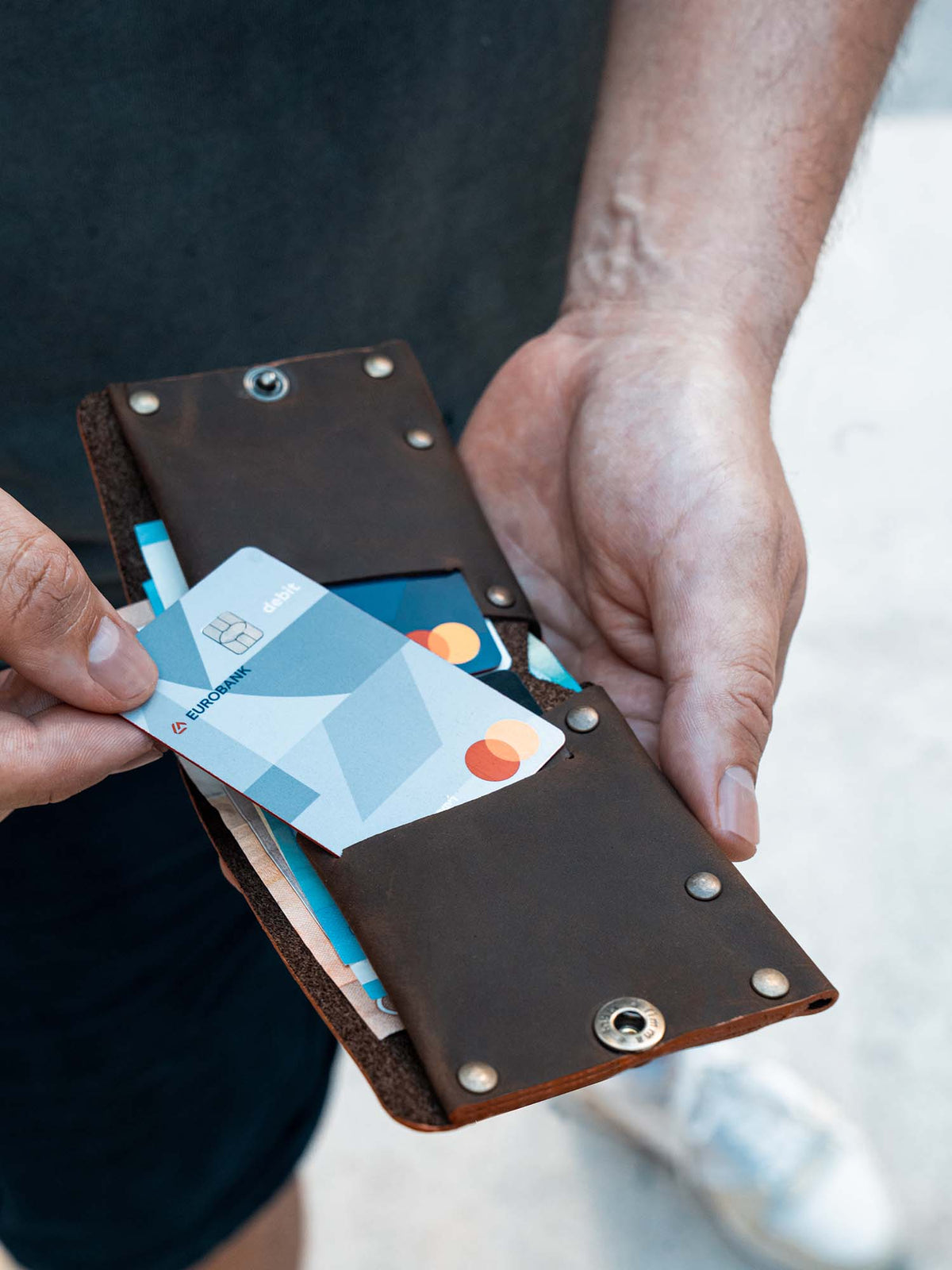 Wallet for Cards, Coins and Bills "Atlas"