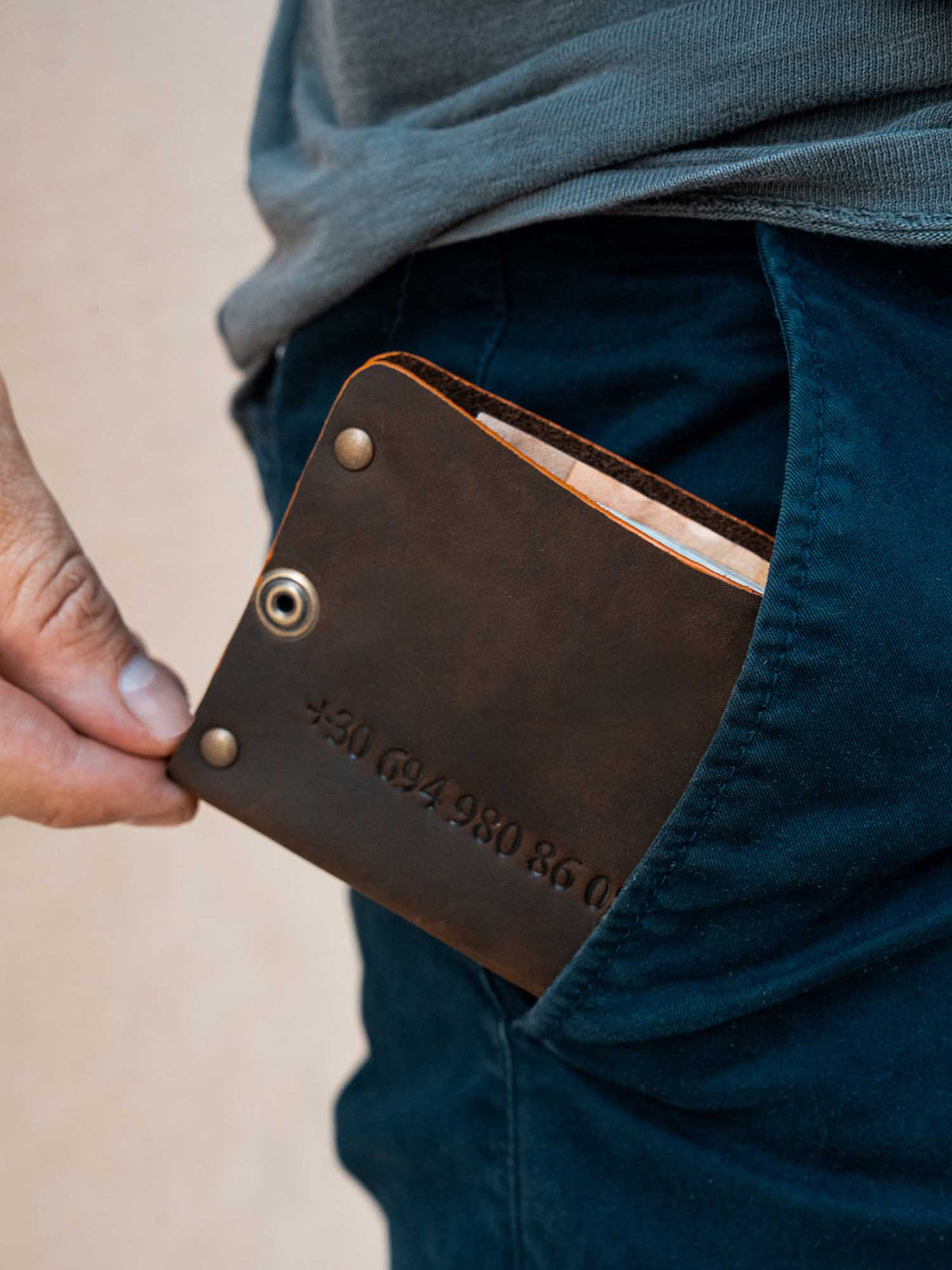 Wallet for Cards, Coins and Bills "Atlas"