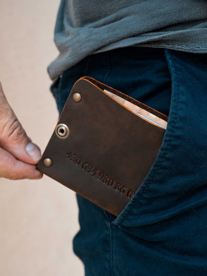Wallet for Cards, Coins and Bills "Atlas"