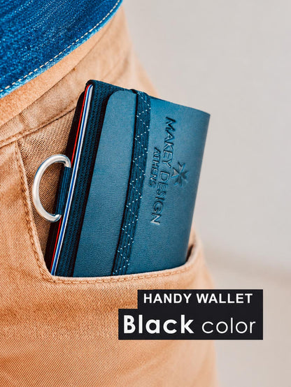 Geldbörse für Münzen, Karten und Banknoten "Handy Wallet"