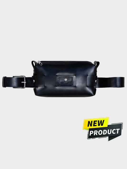 Genuine Leather Bag "Darkmatter"