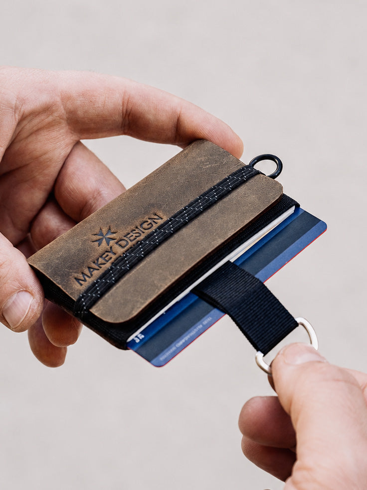 Geldbörse für Münzen, Karten und Banknoten "Handy Wallet"