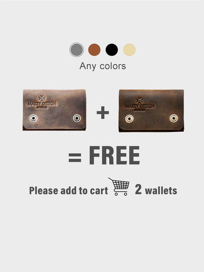 Cartera para muchas monedas, tarjetas y billetes "Coin Wallet 2.0"