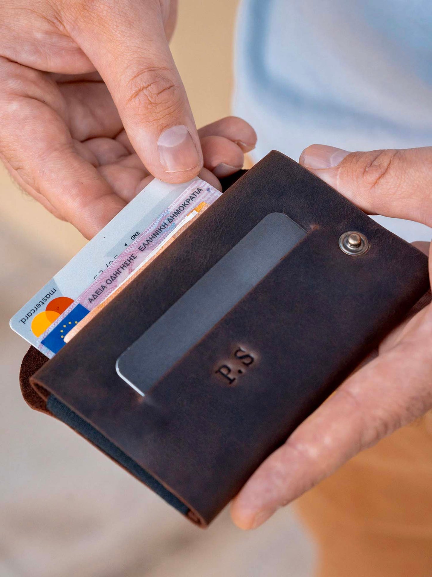 Wallet for Cards, Bills and Coins "iD Wallet"