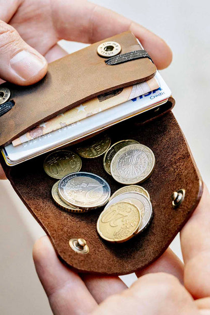 Cartera para muchas monedas, tarjetas y billetes "Coin Wallet 2.0"