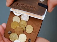 Wallet for many Coins, Cards and Bills "Coin Wallet 2.0"