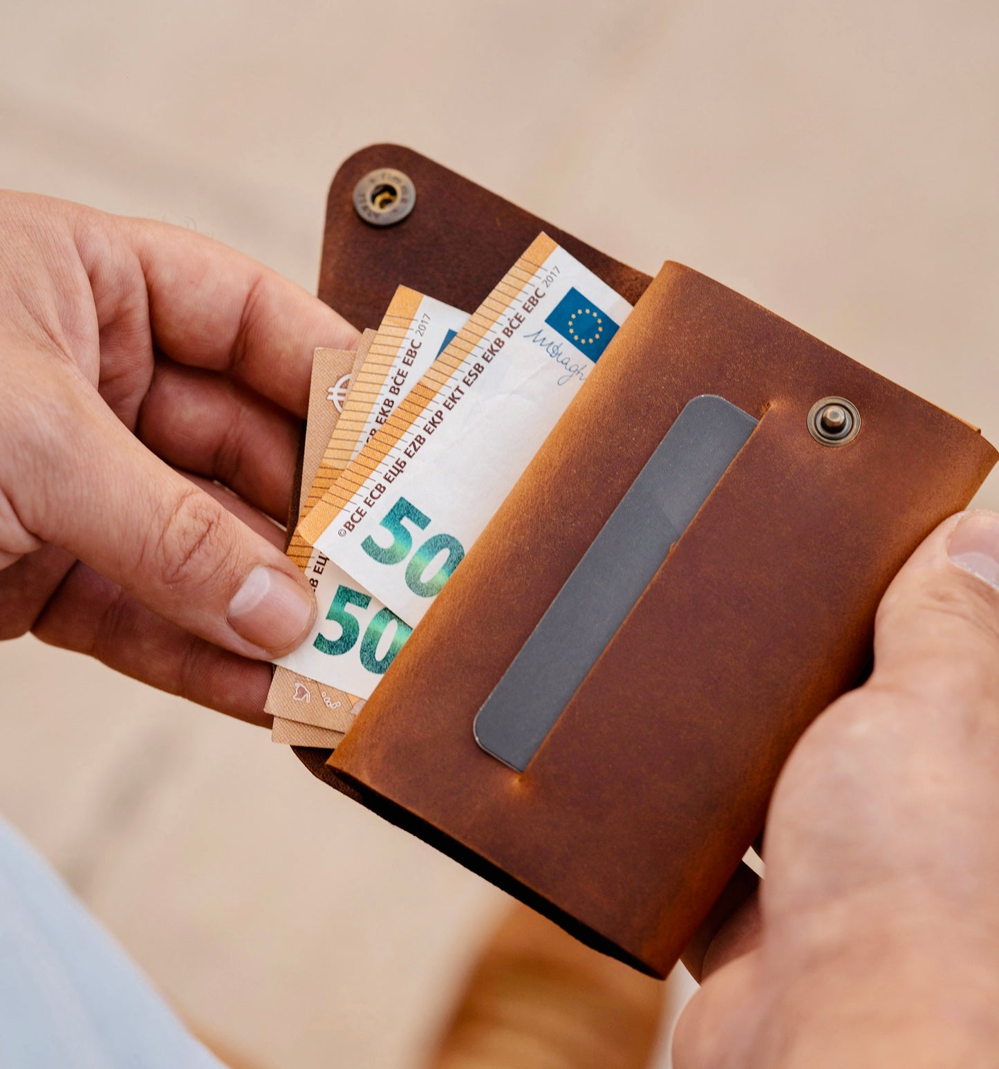 Πορτοφόλι για Ταυτότητα, Κάρτες, Χαρτονομίσματα & Κέρματα "ID Wallet"