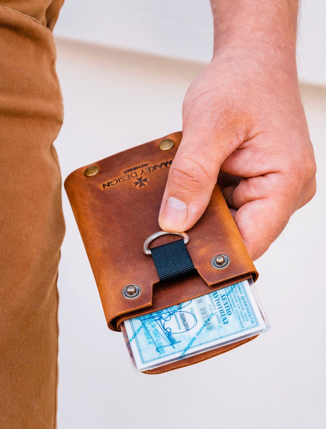 Portemonnee voor kaarten, biljetten en munten "iD Wallet"