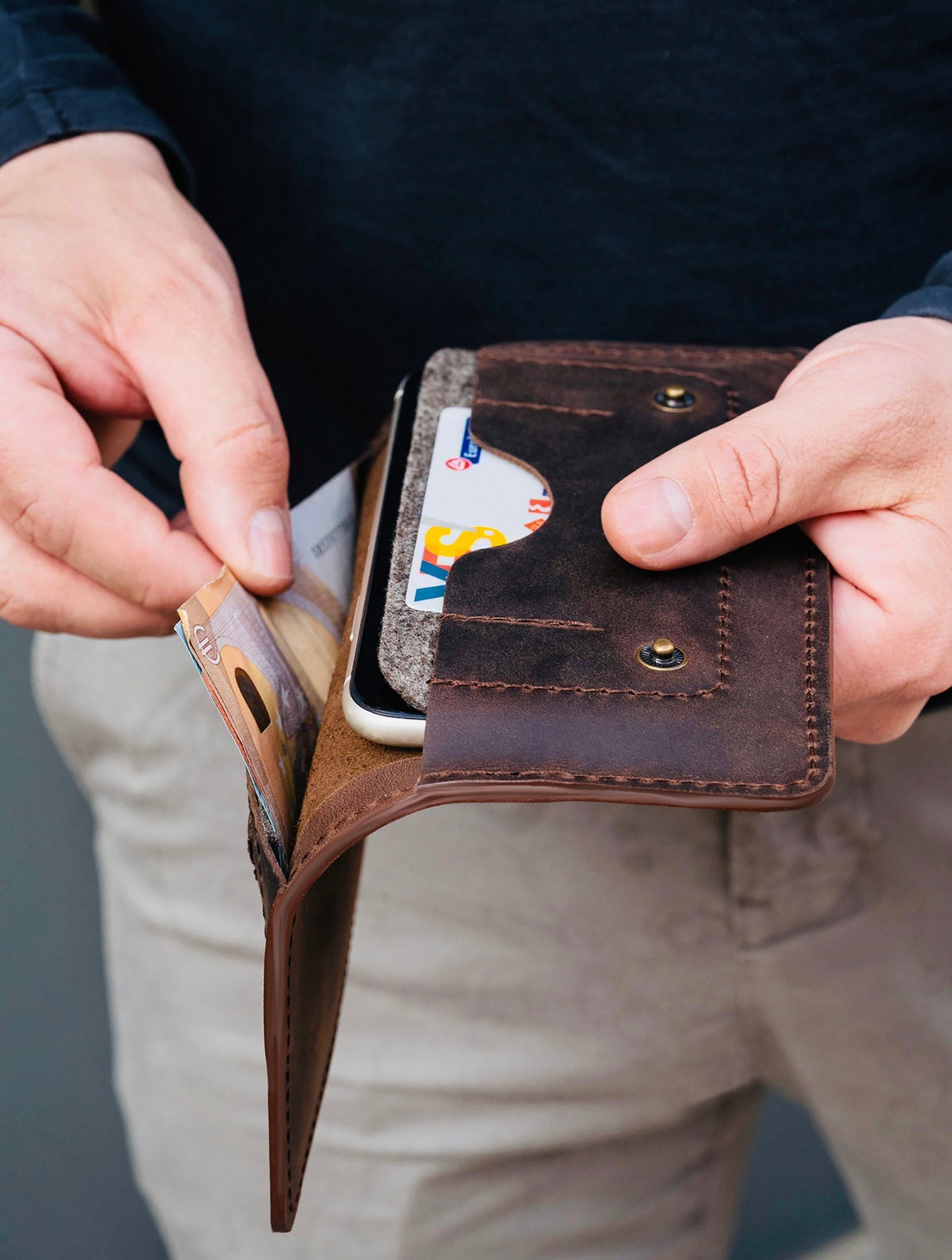 Mobile Phone Case & Wallet "PHONE WALLET" - MAKEY EU